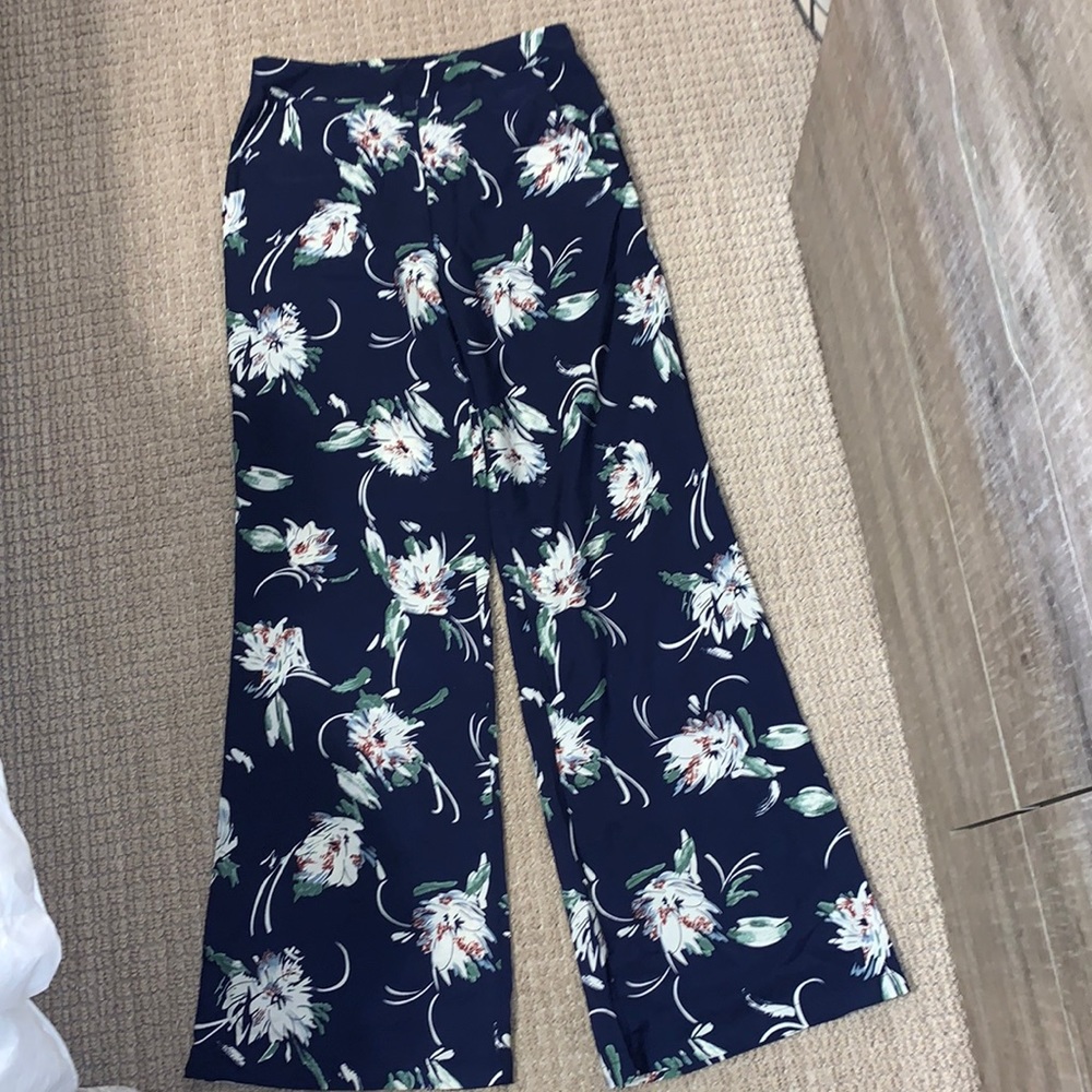 Printed flowy pant